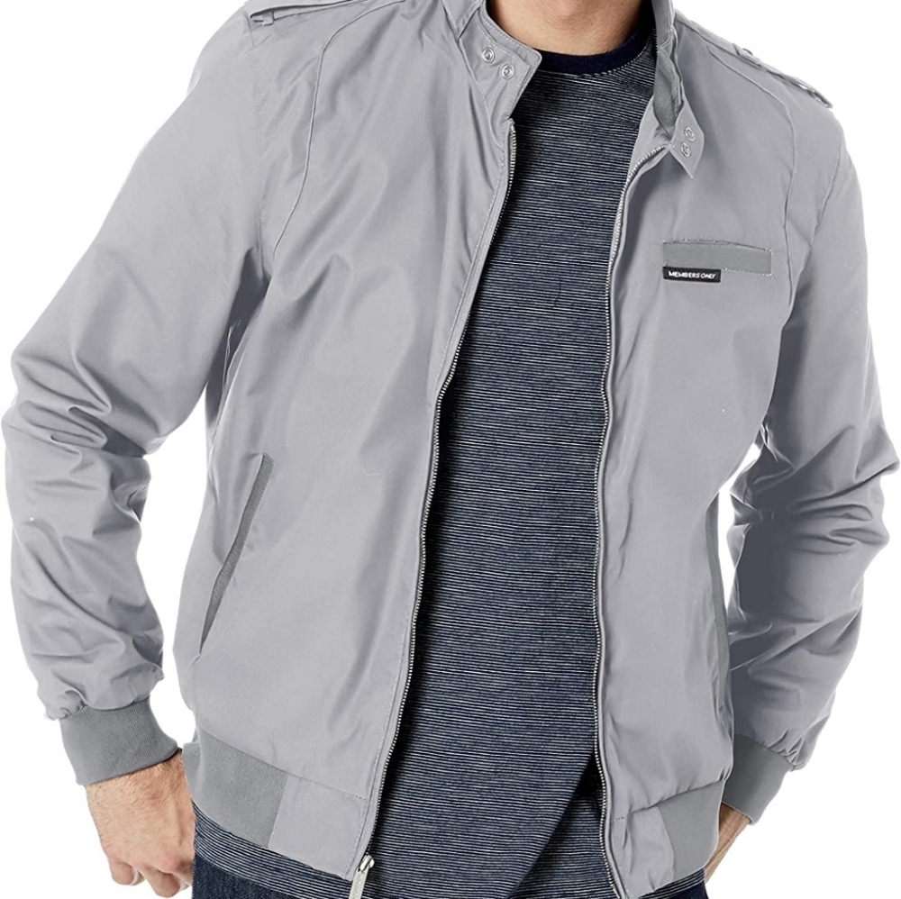 Members Only Classic Bomber Jacket Mens XL
